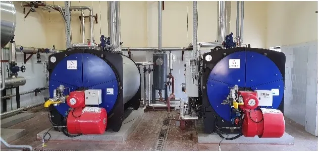 Steam Boiler Room