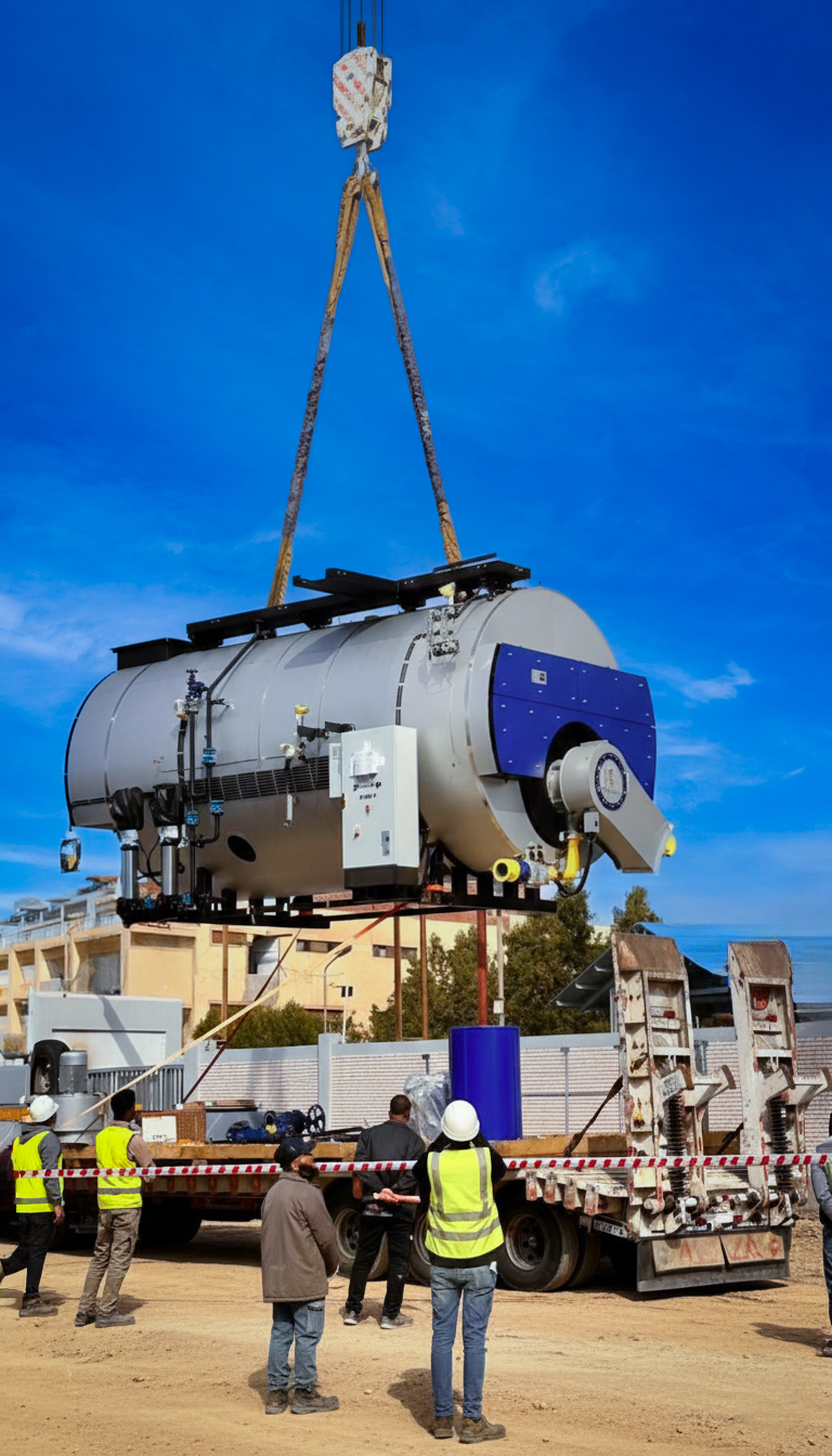 A full turnkey steam system food industry projects in Egypt