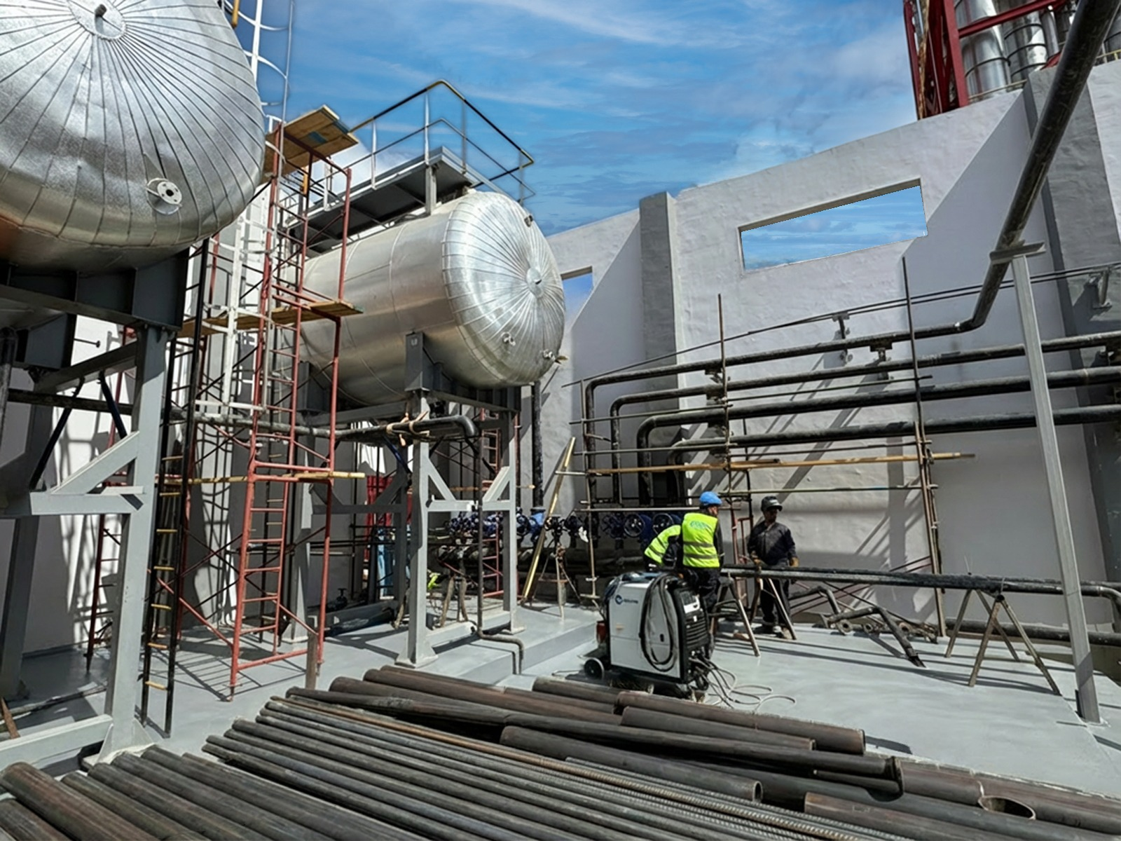 EEA Progresses Turnkey Steam System Project for Juhayna El Marwa Plant