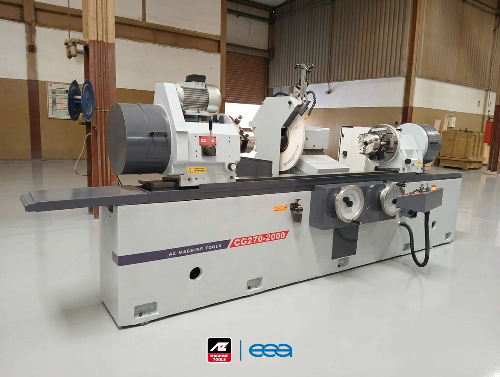 EEA Delivers AZ Grinding Machines CG270-2000 & VB182M for Advanced Engine Rebuilding Applications