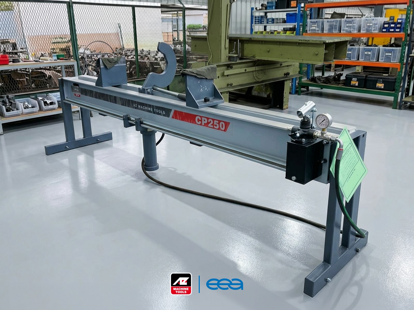 EEA Delivers AZ Grinding Machines CP250 Hydraulic Straightening Machine for Crankshafts