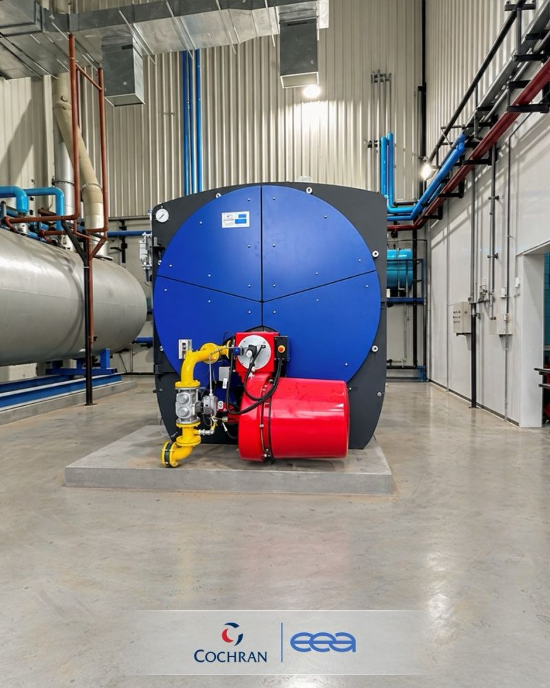 EEA Supplies 5 t/h Cochran ST23 Steam Boiler to ICAPP